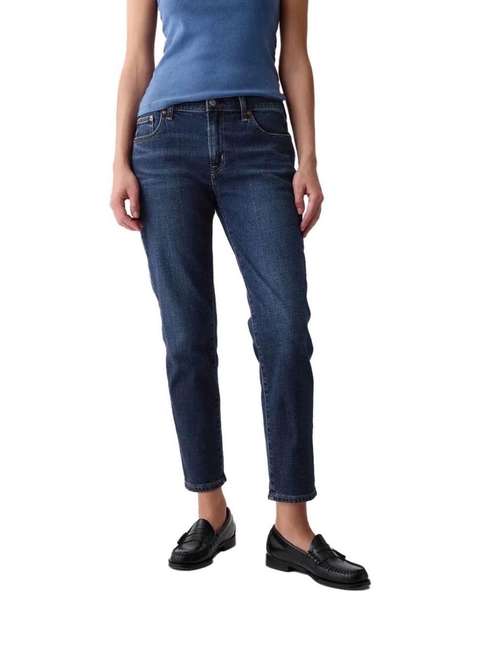 GAP Girlfriend Mid Rise Jeans Size 8P